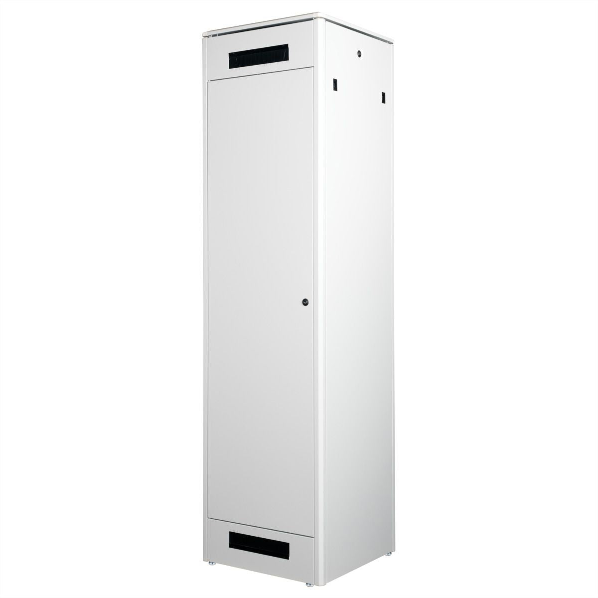 ROLINE Pro – 19" Netzwerkschrank 47U, IP20, abschliessbar, 600 × 600 × 2276 mm, lichtgrau, Stahl