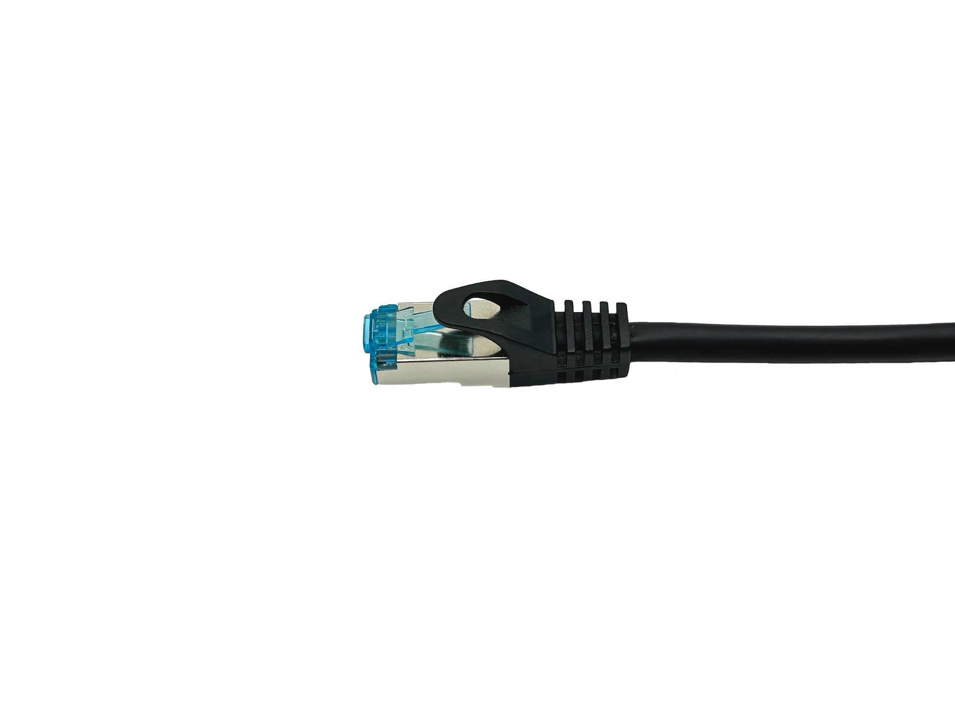 Equip Patchkabel – Cat6a S/FTP (S‑STP), 0,5 m, Schwarz, LSZH, RJ‑45 (gewinkelt–gerade)