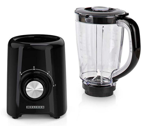 Melissa Standmixer 16180134 – 1,5 l, 800 W, spülmaschinenfest – schwarz