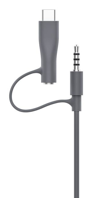 Belkin SoundForm Mini Over-Ear Kopfhörer – Stereo, Kabelgebunden, 3,5 mm Klinke + USB-C, Pink