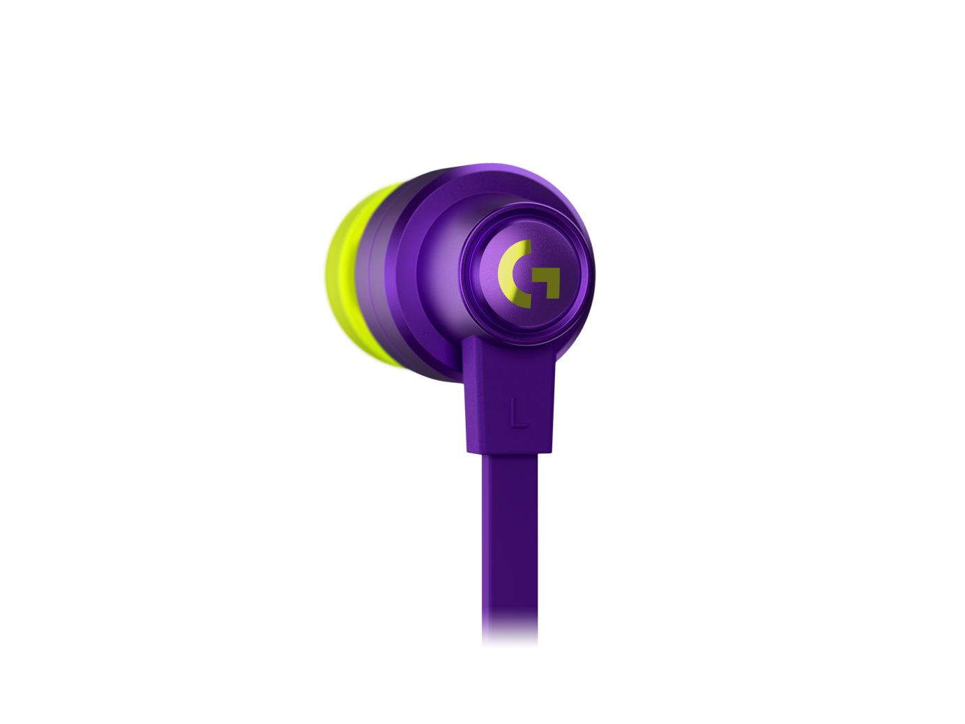 Logitech G G333 Gaming-Headset – In-Ear, Stereo, Kabelgebunden, 3,5 mm Klinke, Violett