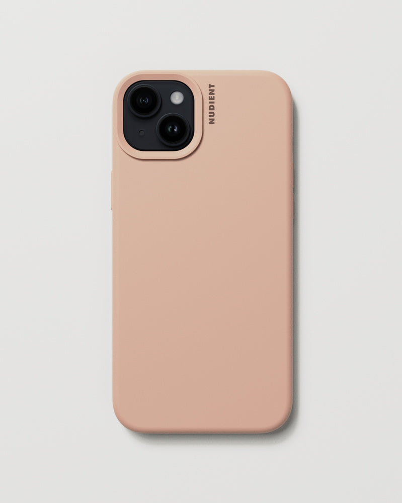 Nudient – Backcover Base – für Apple iPhone 15 Plus – Pfirsich Orange