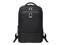 DICOTA Eco Select – Notebook-Rucksack – für 15–17,3" Notebook, Schwarz