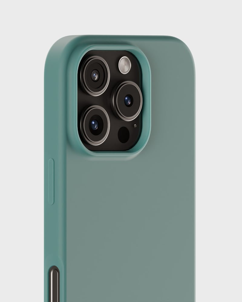 Holdit – Backcover – für Apple iPhone 16 Pro Max – grün – Silikon