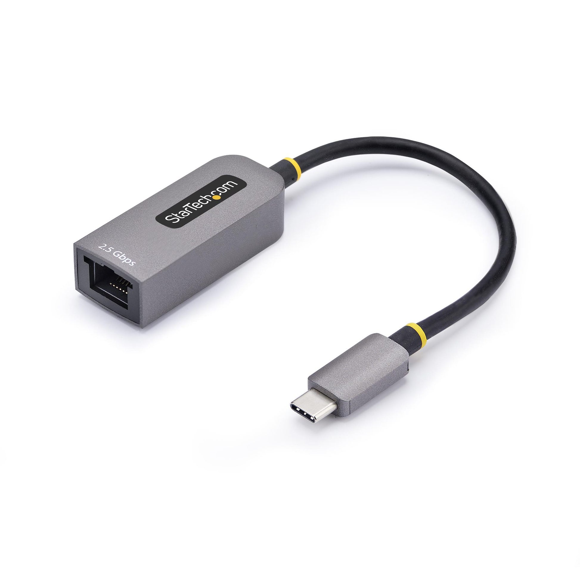 StarTech.com Netzwerkadapter USB-C zu RJ-45 – 2,5 Gbit/s, USB 3.2 Gen 1 (5 Gbit/s), 0,152 m, für PC/Laptop