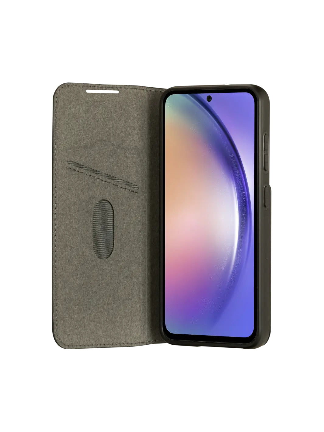 dbramante1928 Oslo Wallethülle – für Samsung Galaxy A54, mit Ständer, 3 Kartenfächer, PU, schwarz