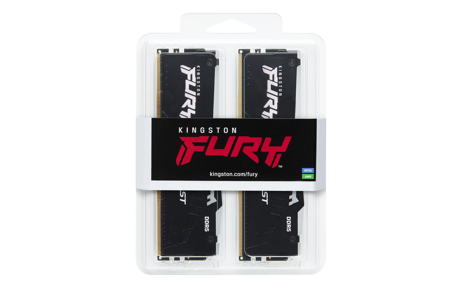Kingston Technology Kingston FURY Beast – DDR5 Arbeitsspeicher – 16 GB (2×8 GB), 6000 MT/s, CL36, RGB, EXPO