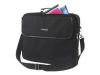 Kensington Notebook-Tasche bis 15,6" – Trolley-Band, abnehmbarer Schultergurt – Schwarz