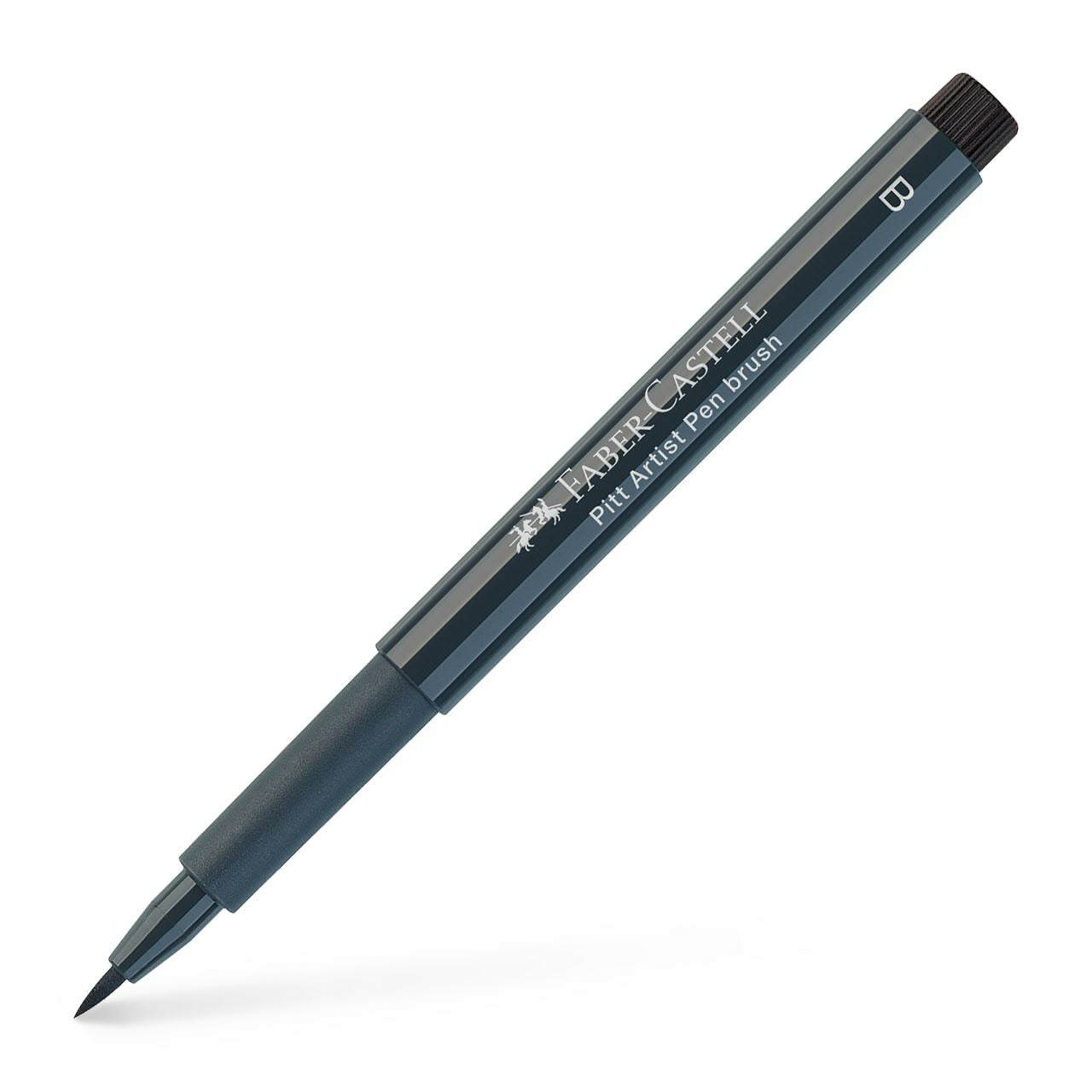 Faber-Castell Pitt Artist Pen – Pinselstift, 2,5 mm, pigmentiert, wasserfest, kaltgrau