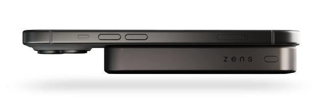 ZENS Powerbank Pro1 Slim – 10'000 mAh, Qi2, Schwarz
