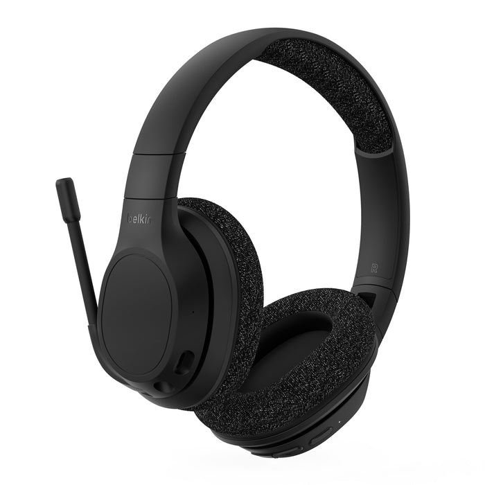 Belkin SoundForm Adapt – On-Ear Bluetooth Kopfhörer – mit USB-C-Kabel – schwarz
