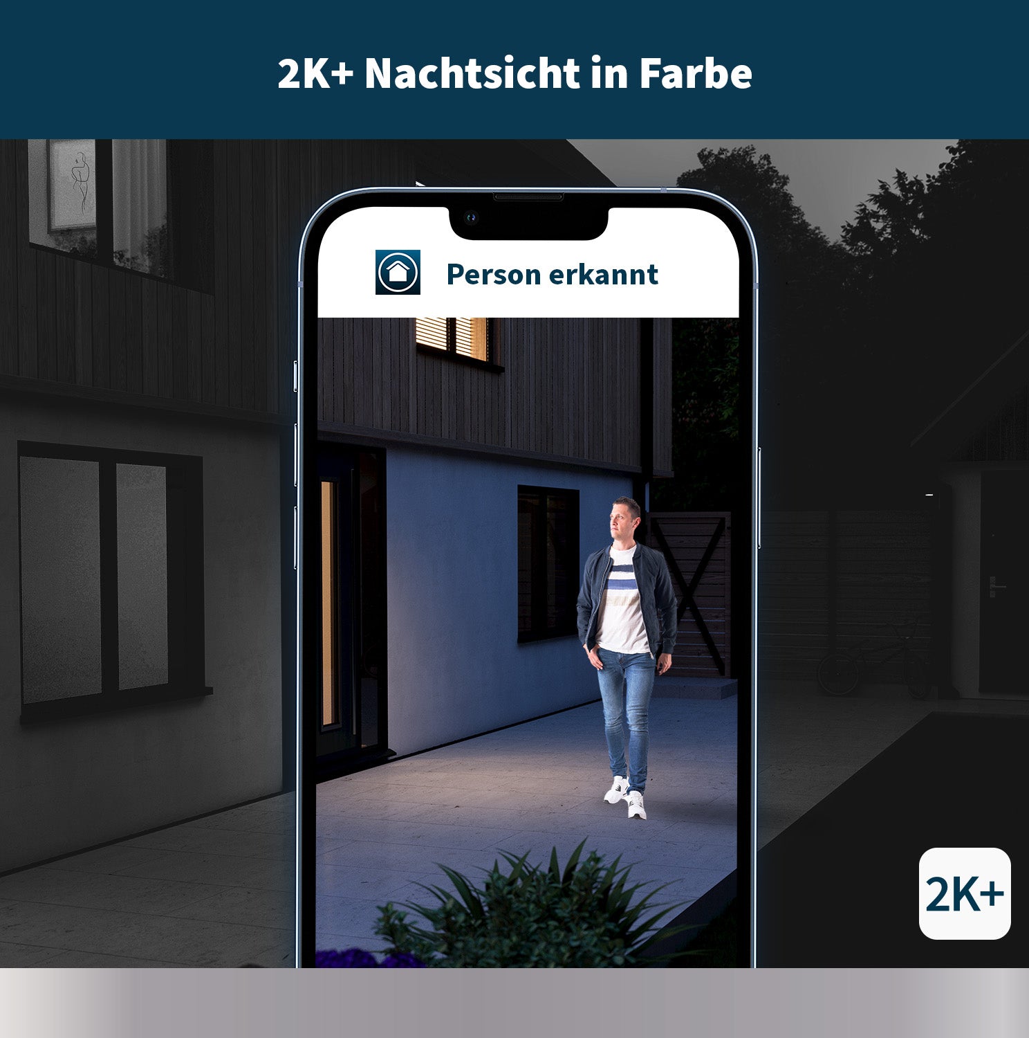 Arlo Pro5 Überwachungskamera – 2K, 2er-Set