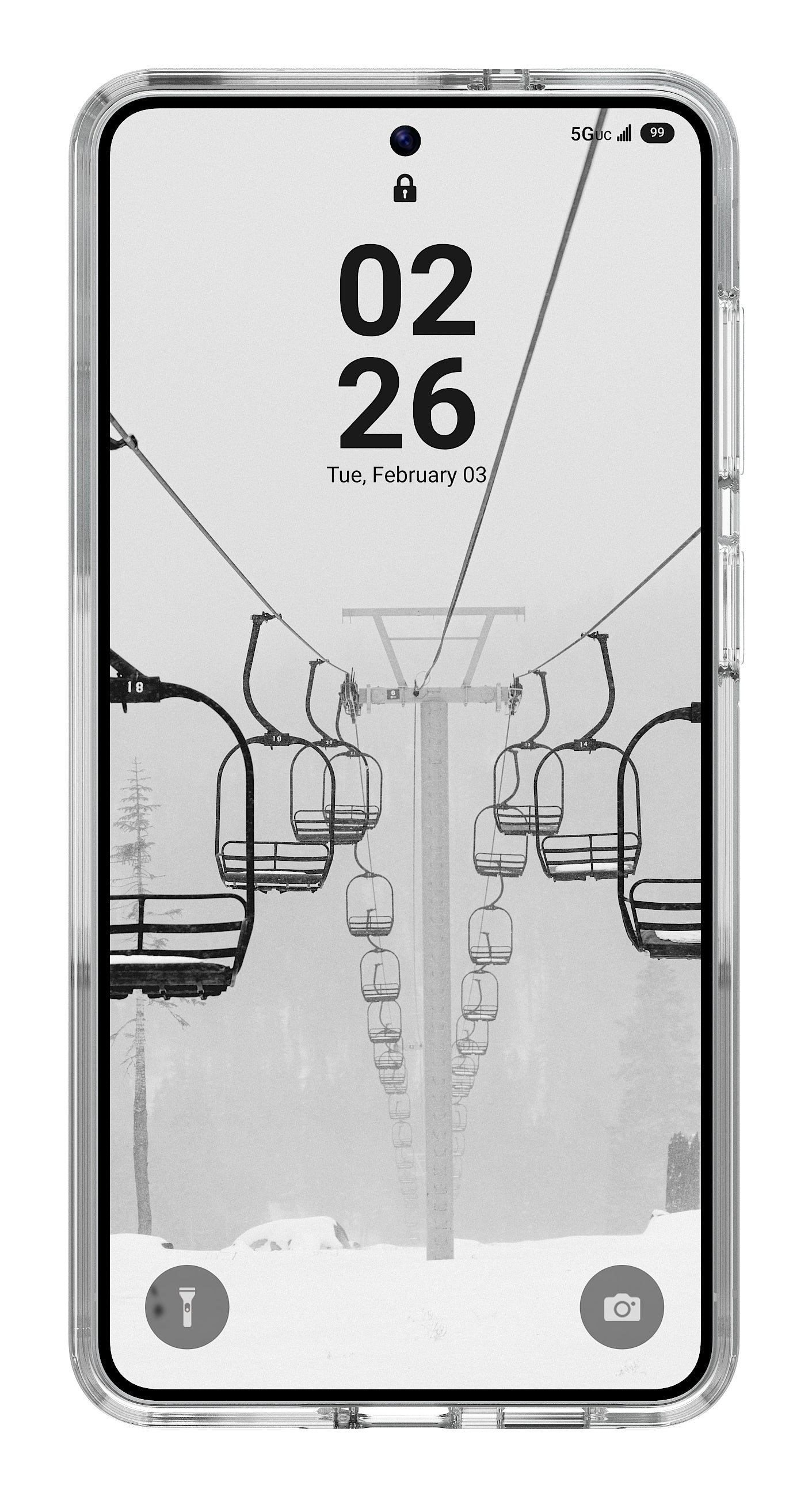 Urban Armor Gear UAG Scout Backcover – für Samsung Galaxy S26+ – MagSafe, mit Ständer, PC, Transparent/Weiss