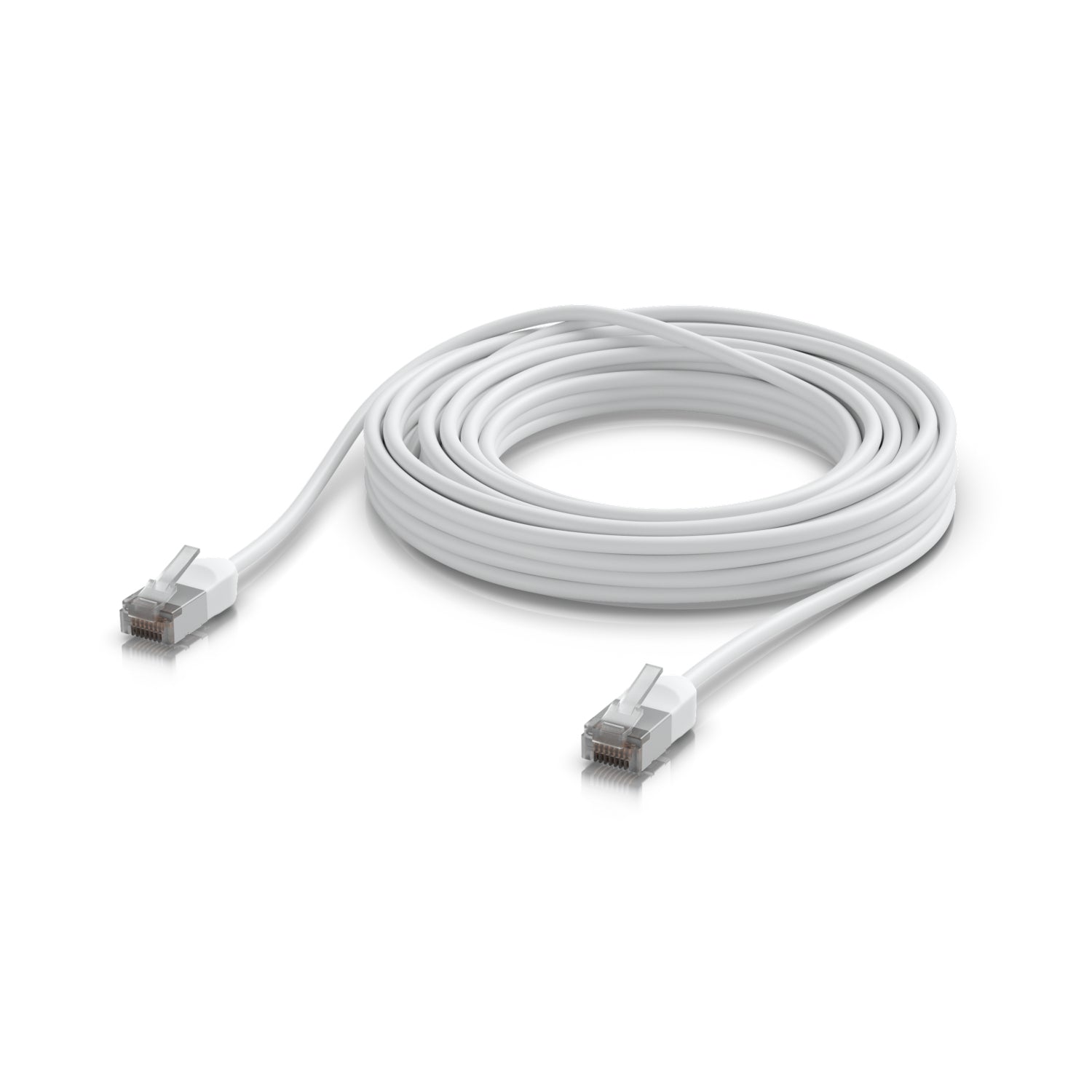 Ubiquiti Patchkabel – Cat6a, geschirmt, 8 m, Weiss, RJ-45