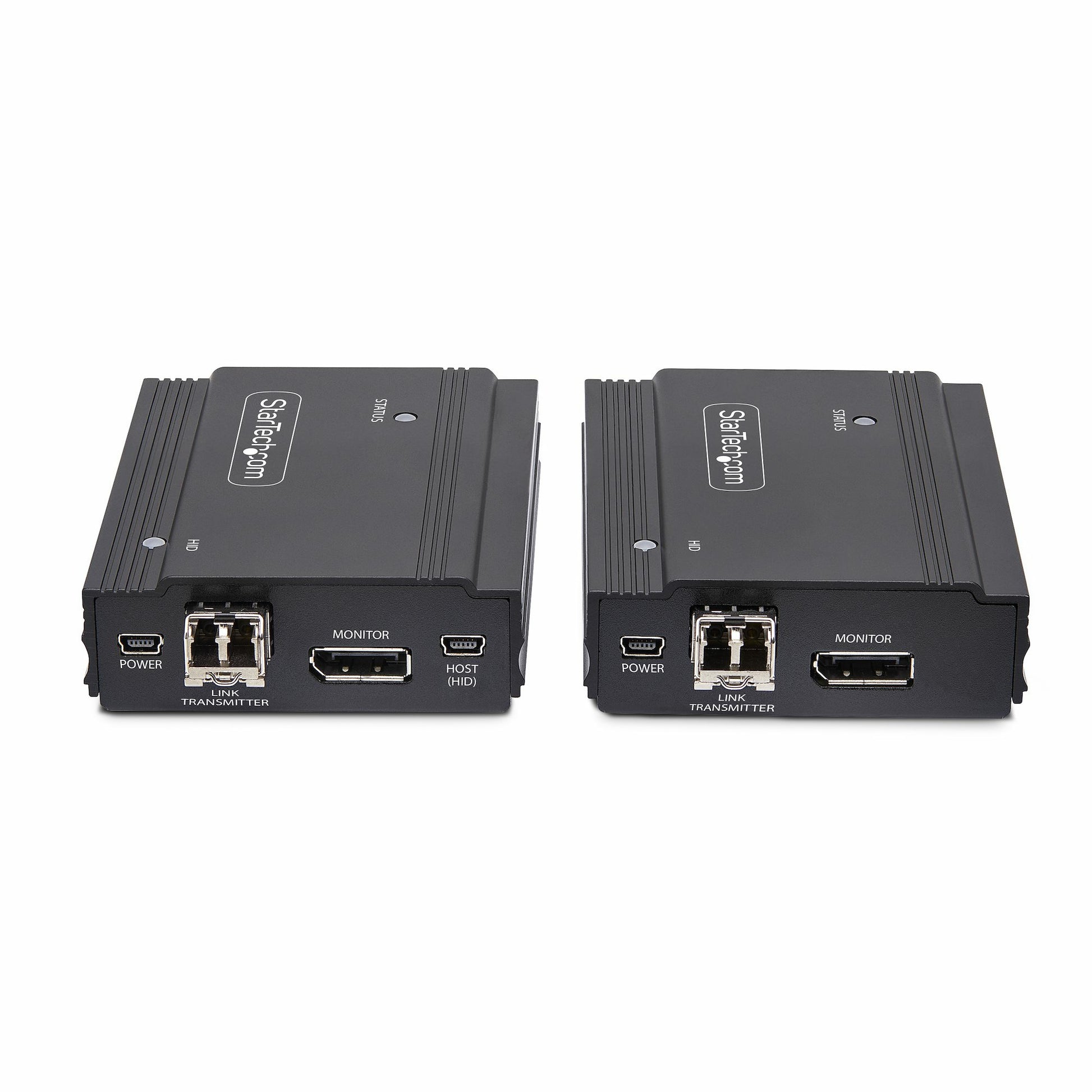 StarTech.com DP KVM Extender Kit – KVM-Extender – DisplayPort – 4K @ 60 Hz, 300 m, Sender & Empfänger, Schwarz