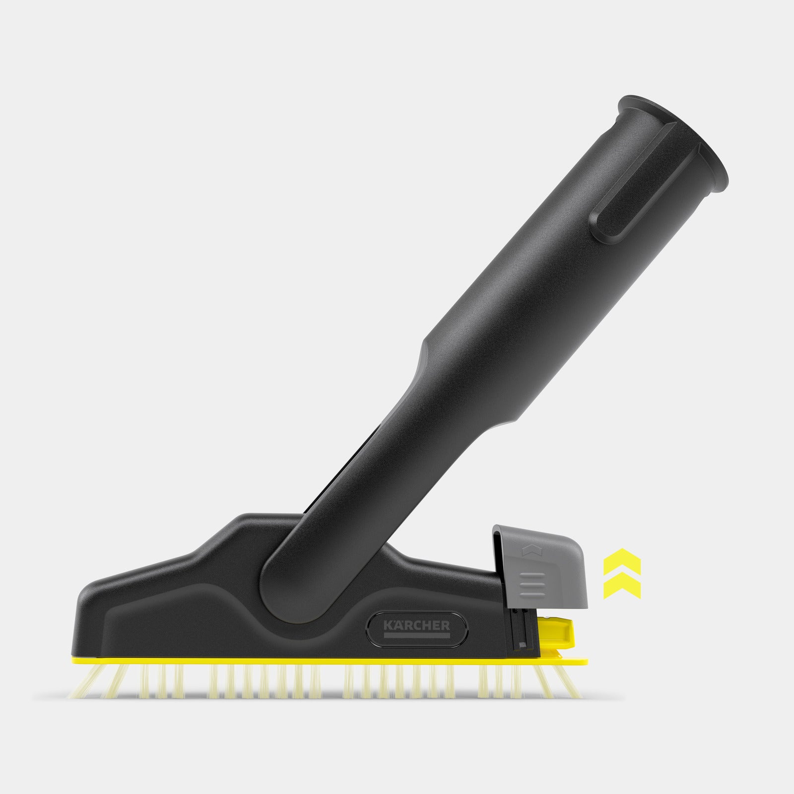 Kärcher Bürstenaufsatz Fugenbürste XXL – 3,9 cm, für SC 1 Multi, SC 1 Multi & Up & weitere, schwarz/gelb