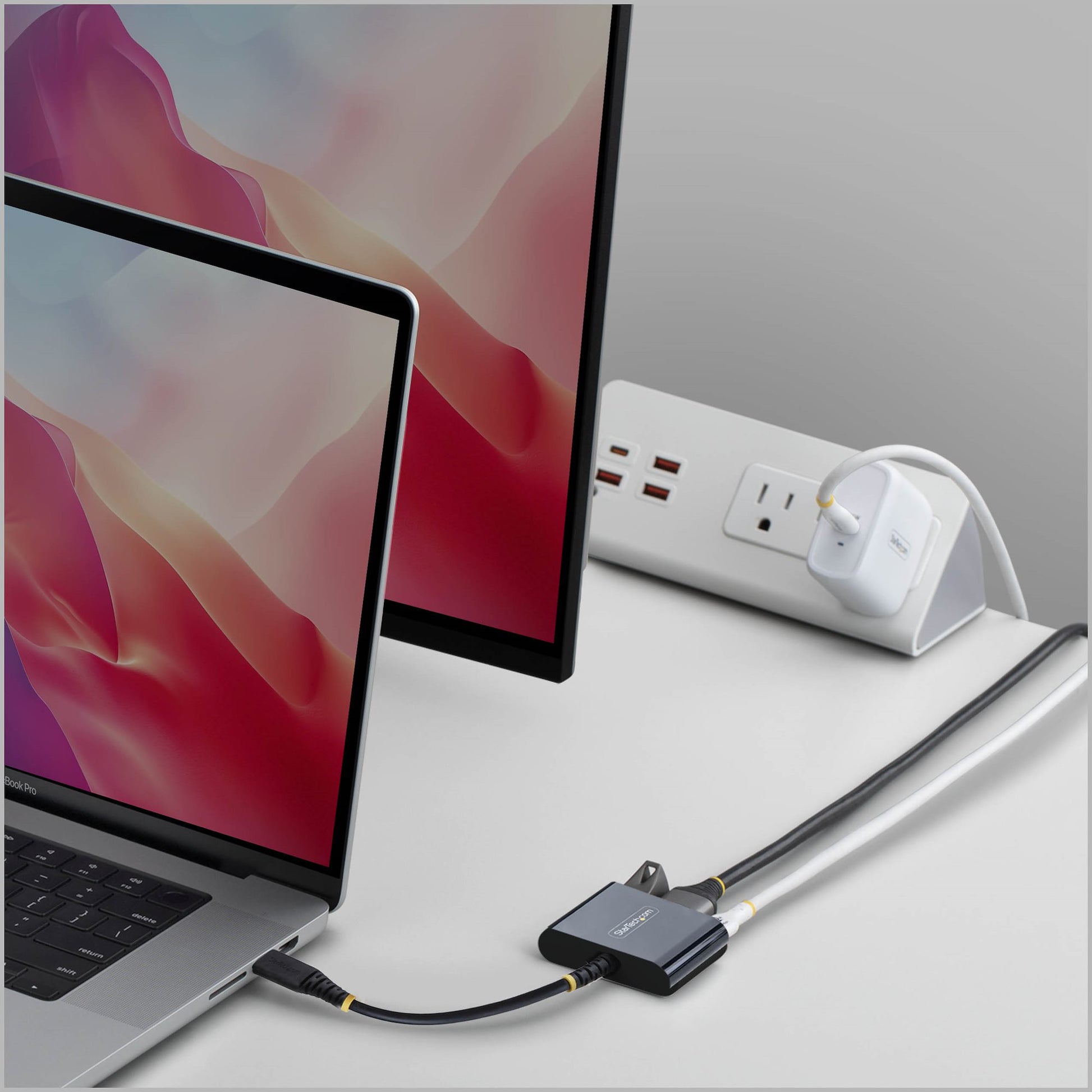 StarTech.com 168B-USBC-MULTIPORT Multiport-Adapter – USB-C, 1× HDMI, 1× USB-A, 1× USB-C, 140 W PD