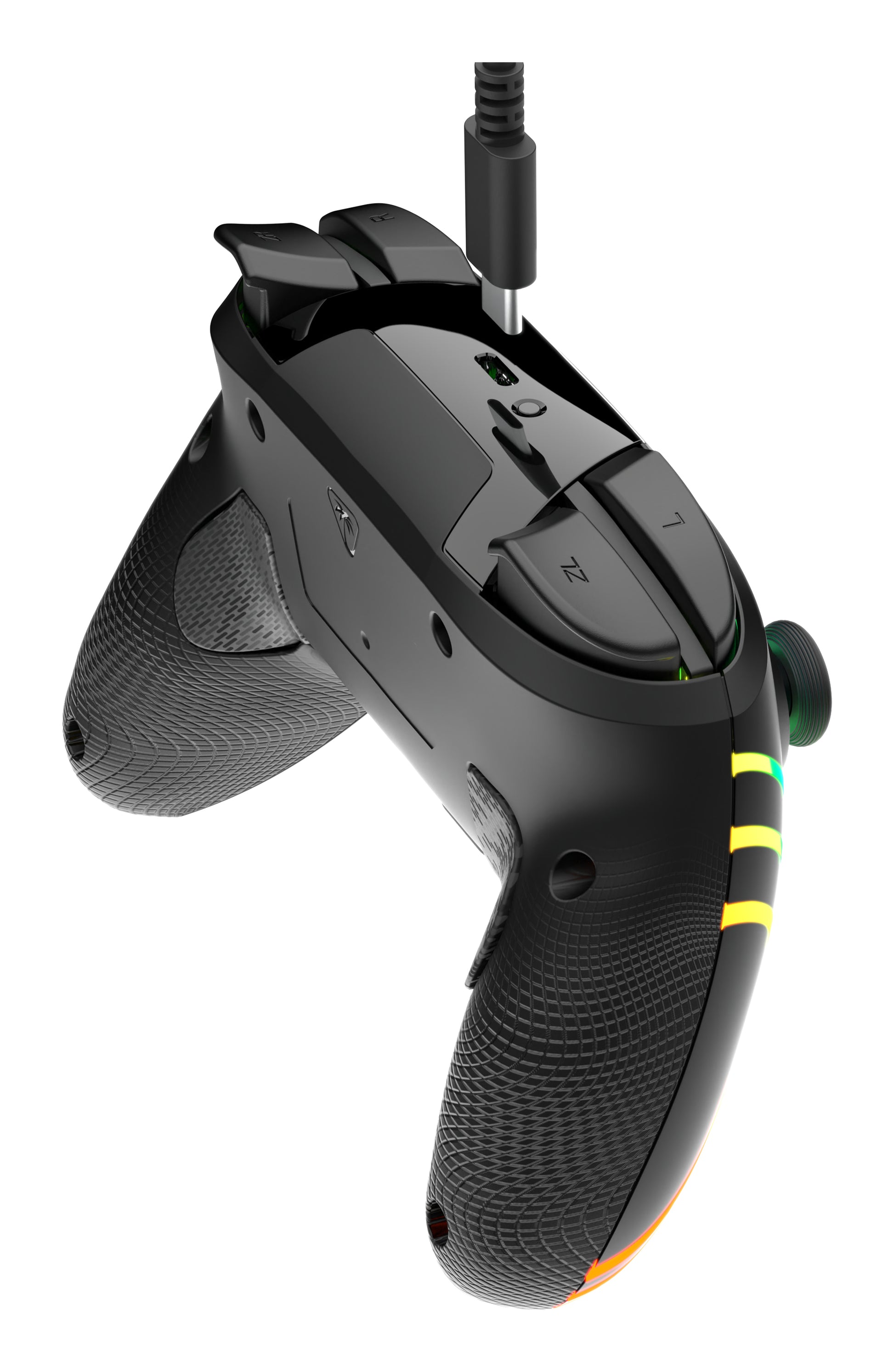 Turtle Beach Afterglow Wave – Gamepad – USB + Bluetooth, RGB, 20-h Akkulaufzeit, für Nintendo Switch, Schwarz