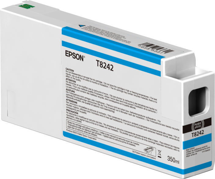 Epson Tintenpatrone T54X700, Schwarz, 350 ml, Original – für Epson-Drucker