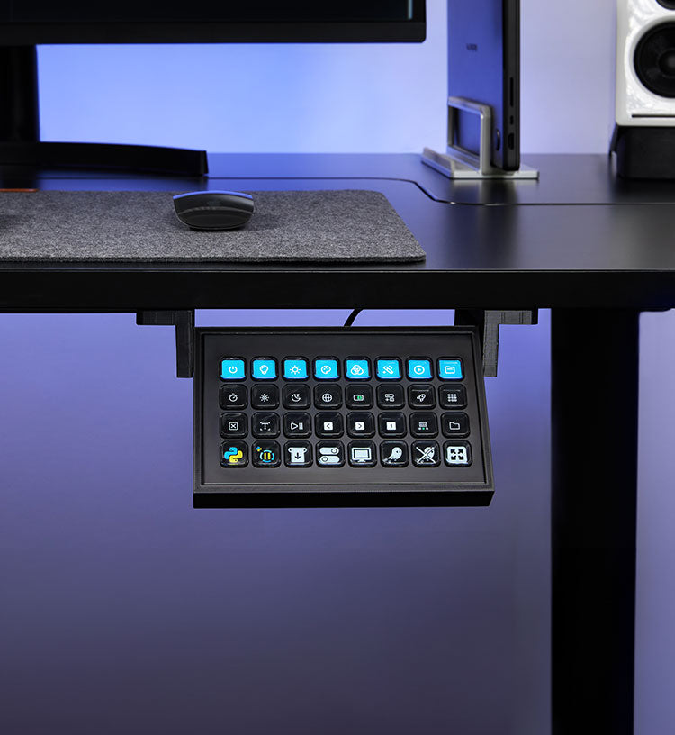 Elgato Stream Deck Module 32 – Keypad-Steuerpult – Membran – USB (kabelgebunden) – LCD-Tasten – Schwarz