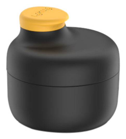 Lékué Vorratsbehälter – 50 ml, Ø 5,5 cm, Silikon, mit Deckel, spülmaschinenfest, für Sauce