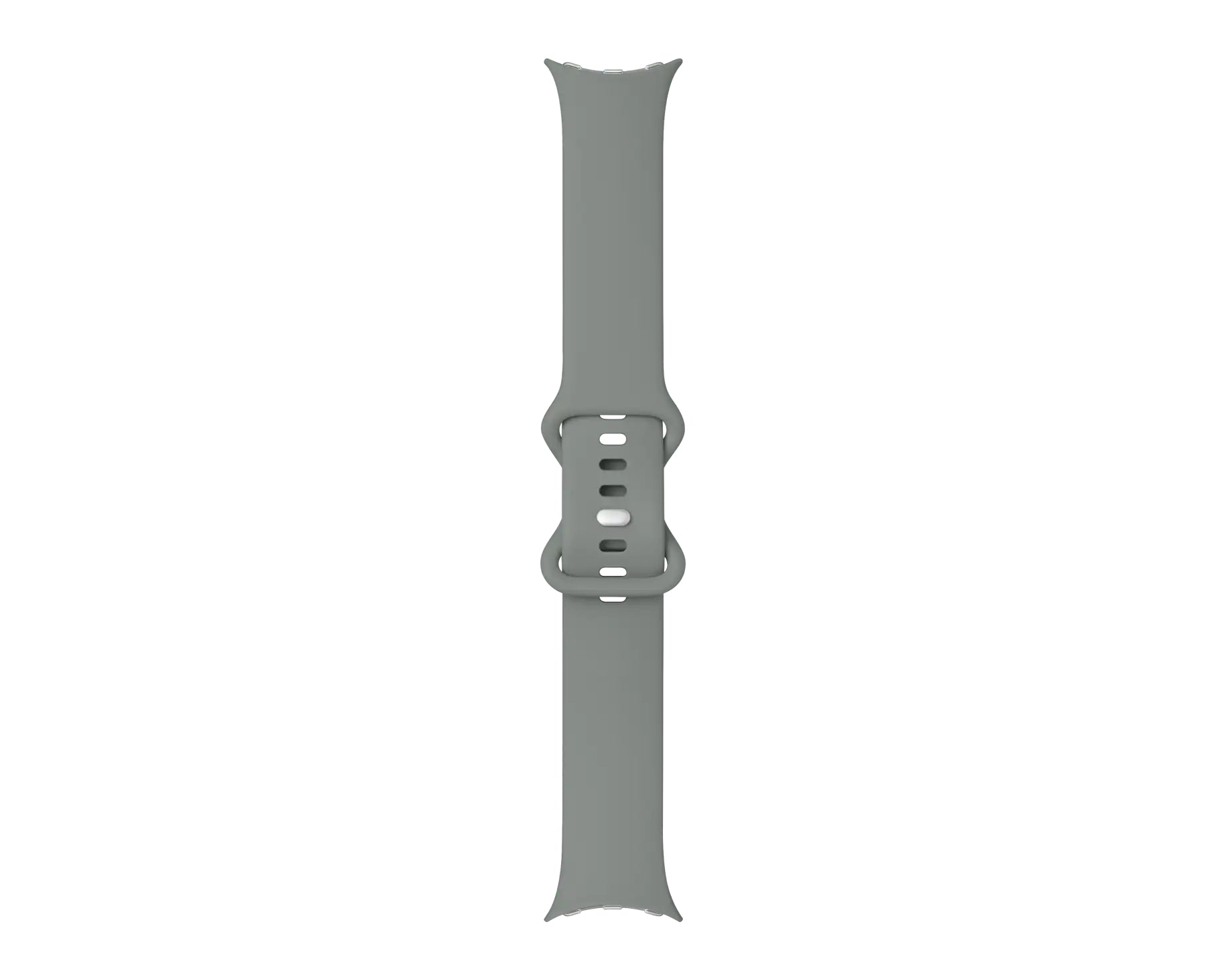 Google Sportarmband – Fluorelastomer, Grau, L, für Pixel Watch 3 45 mm