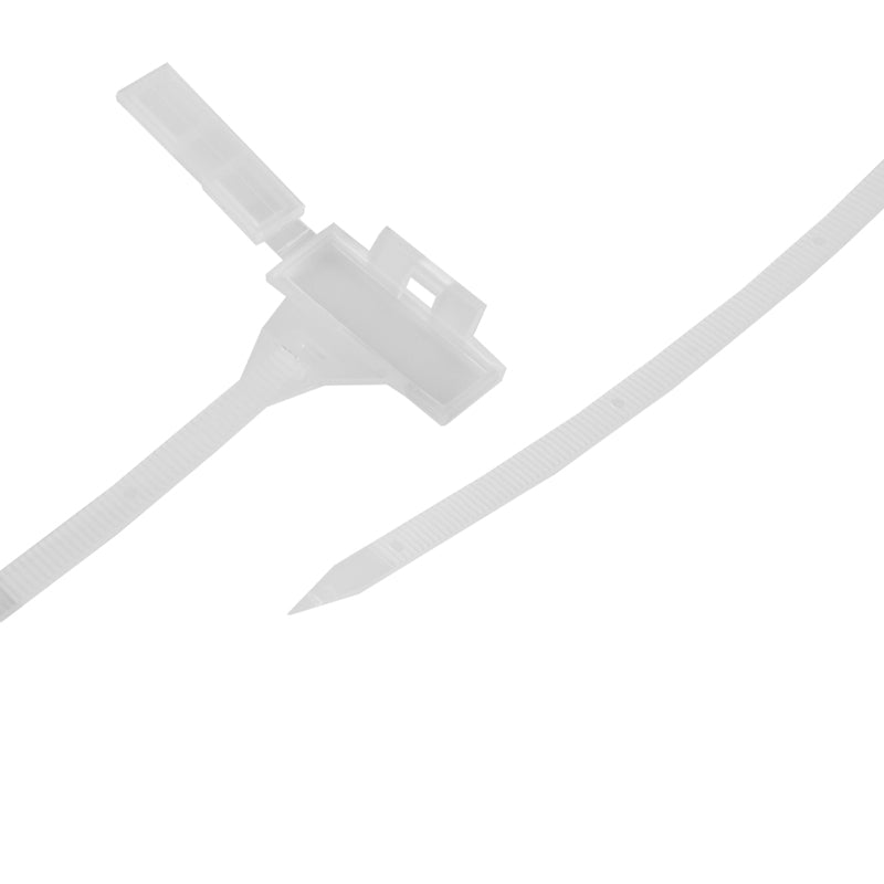 Steffen Kabelbinder, 160×5 mm, 20er-Pack, mit Beschriftungsfeld – weiss