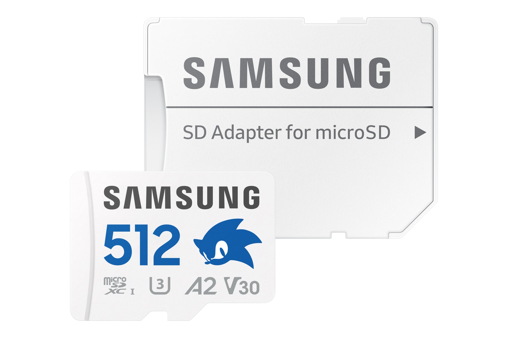 Samsung MB-MD512S microSDXC 512 GB – UHS-I, Klasse 10, U3, V30, A2, 180/130 MB/s, inkl. SD-Adapter