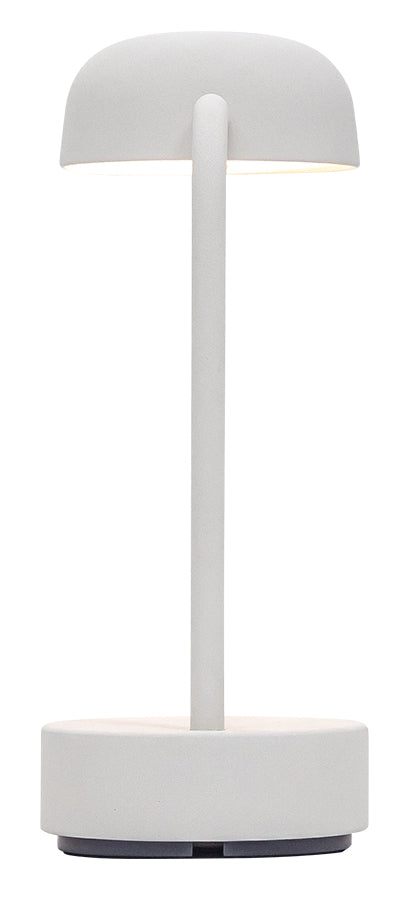 Kooduu Tischleuchte FOKUS – LED 1 W, 83 lm, 2700 K, dimmbar, Akku, USB – Weiss