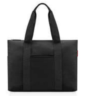 Reisenthel Sporttasche Sportshopper Mix – 33 l, Polyester, Schwarz, 38 × 53 × 25 cm