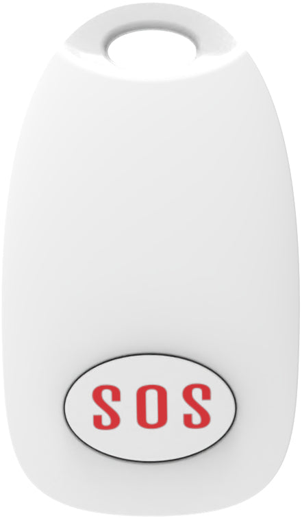 Fanvil KT10 – Funk-Notrufsender für Serie Y501/Y501-Y/X305, 433 MHz, Reichweite 25 m, IP65, Weiss
