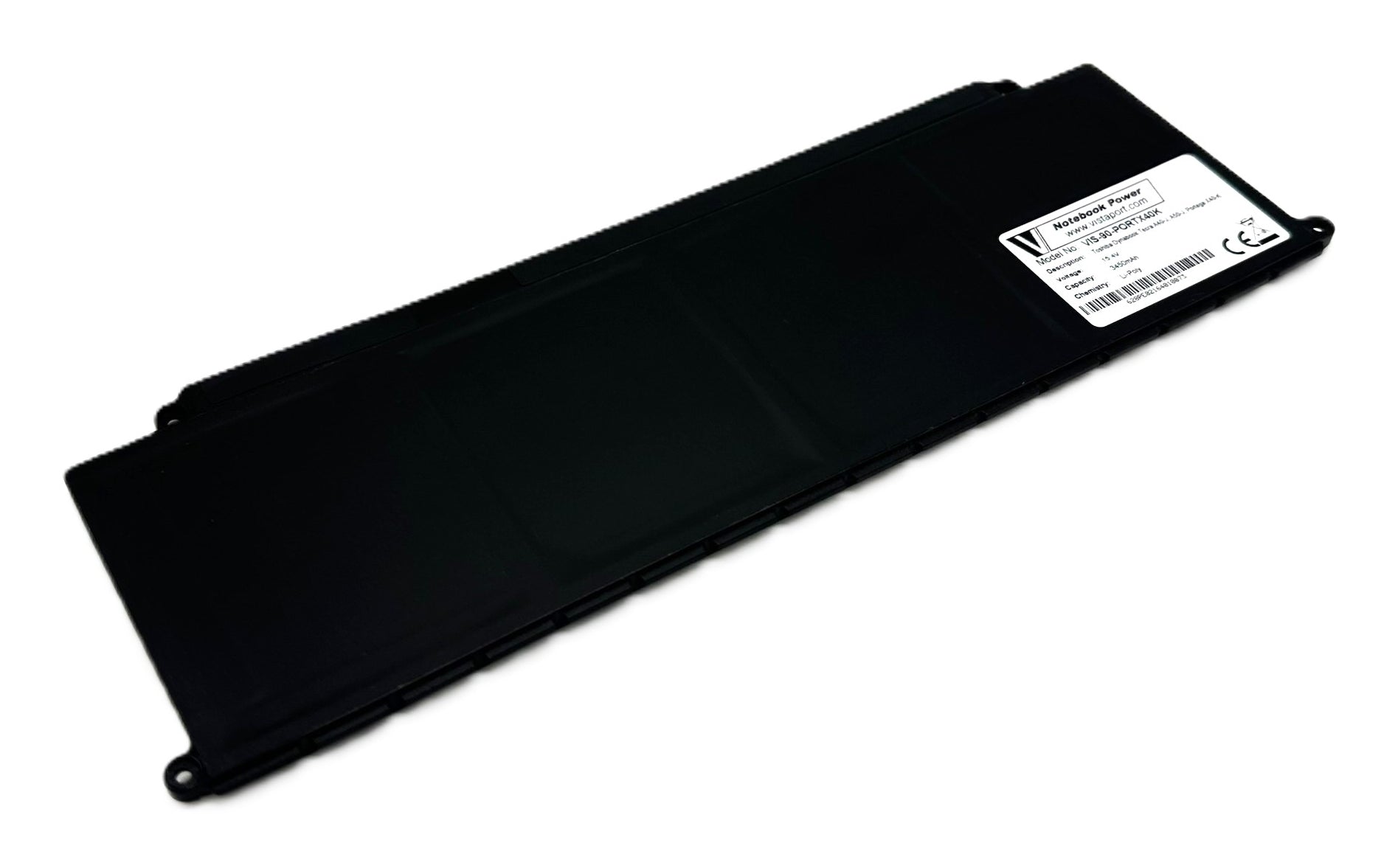 Vistaport Notebook-Akku – für Dynabook Tecra A40-J/A50-J, Portege X40-K – 53 Wh, 15,4 V – Schwarz