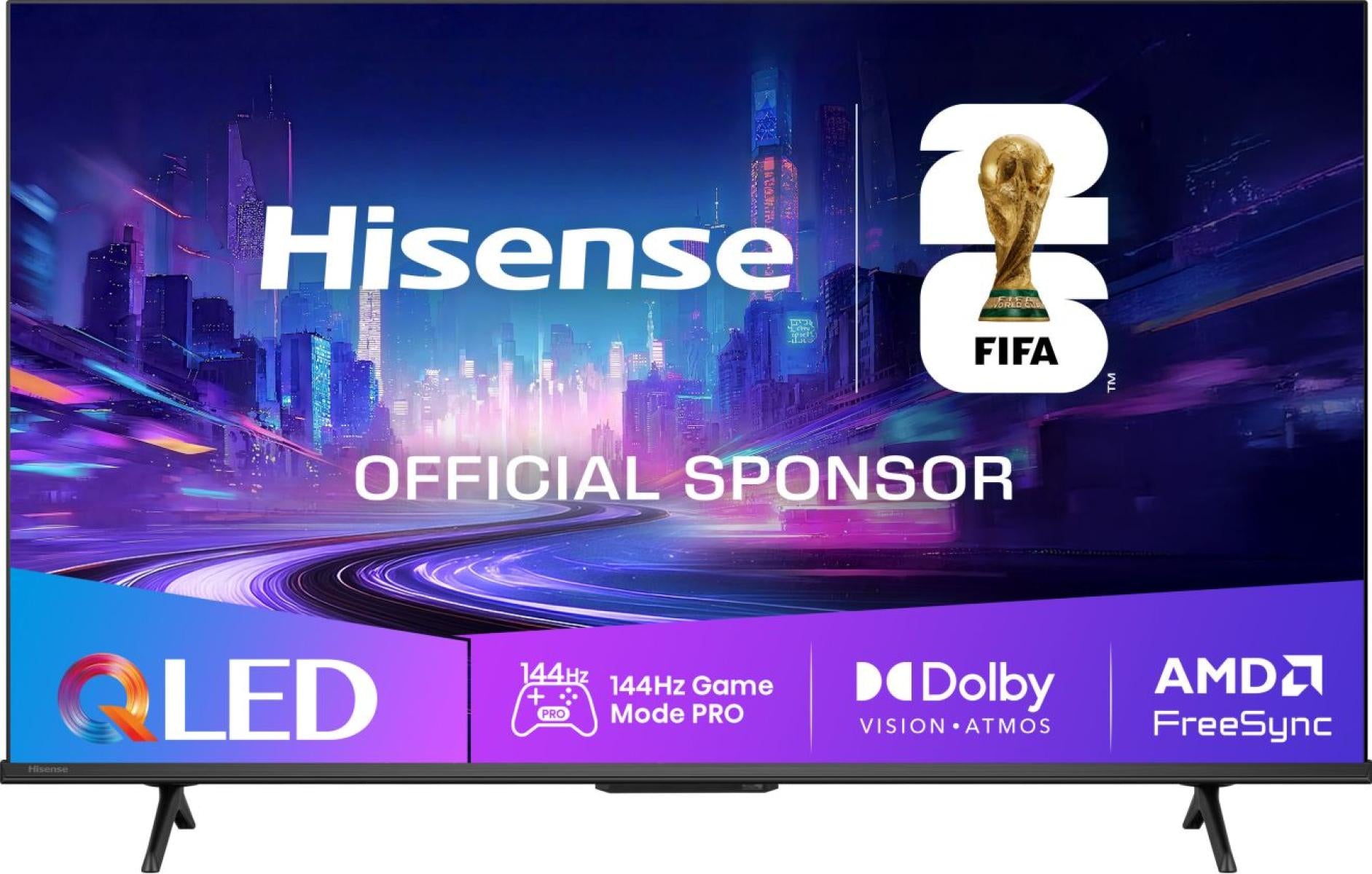 Hisense 50E77Q PRO – 50" TV – 4K UHD – QLED – VIDAA U8 – 144 Hz