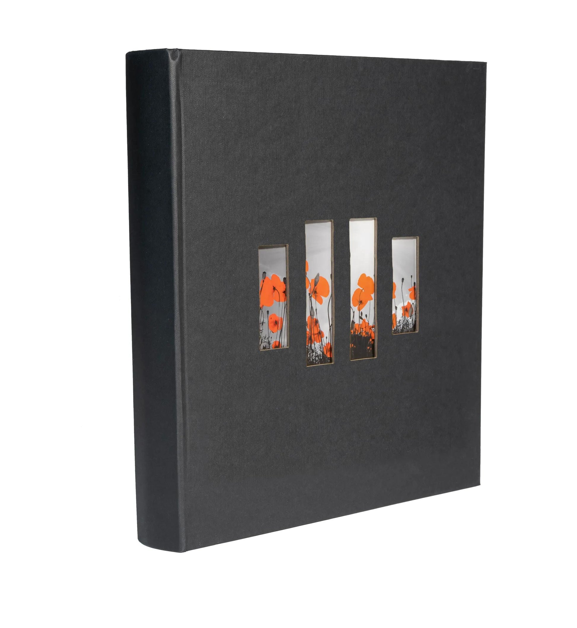 Exacompta Milano – Fotobuch, gebunden, 60 Seiten, schwarz, 29 × 32 cm, Karton, 250 g/m²