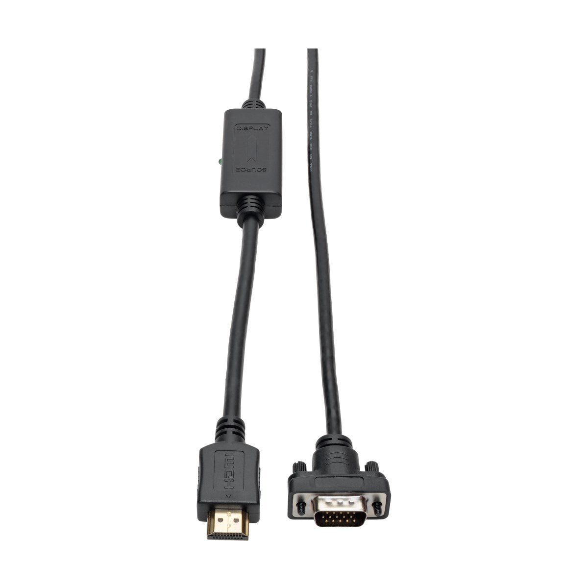 Tripp Lite P566-010-VGA Adapter HDMI zu VGA – 1920 × 1200, aktiv, 3 m, Micro-USB B