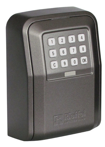 Rieffel KSB-ELO XL – Schlüsseldepot, für 25 Schlüssel, Zahlenschloss, wetterfest (IP65), 105 × 55 × 145 mm