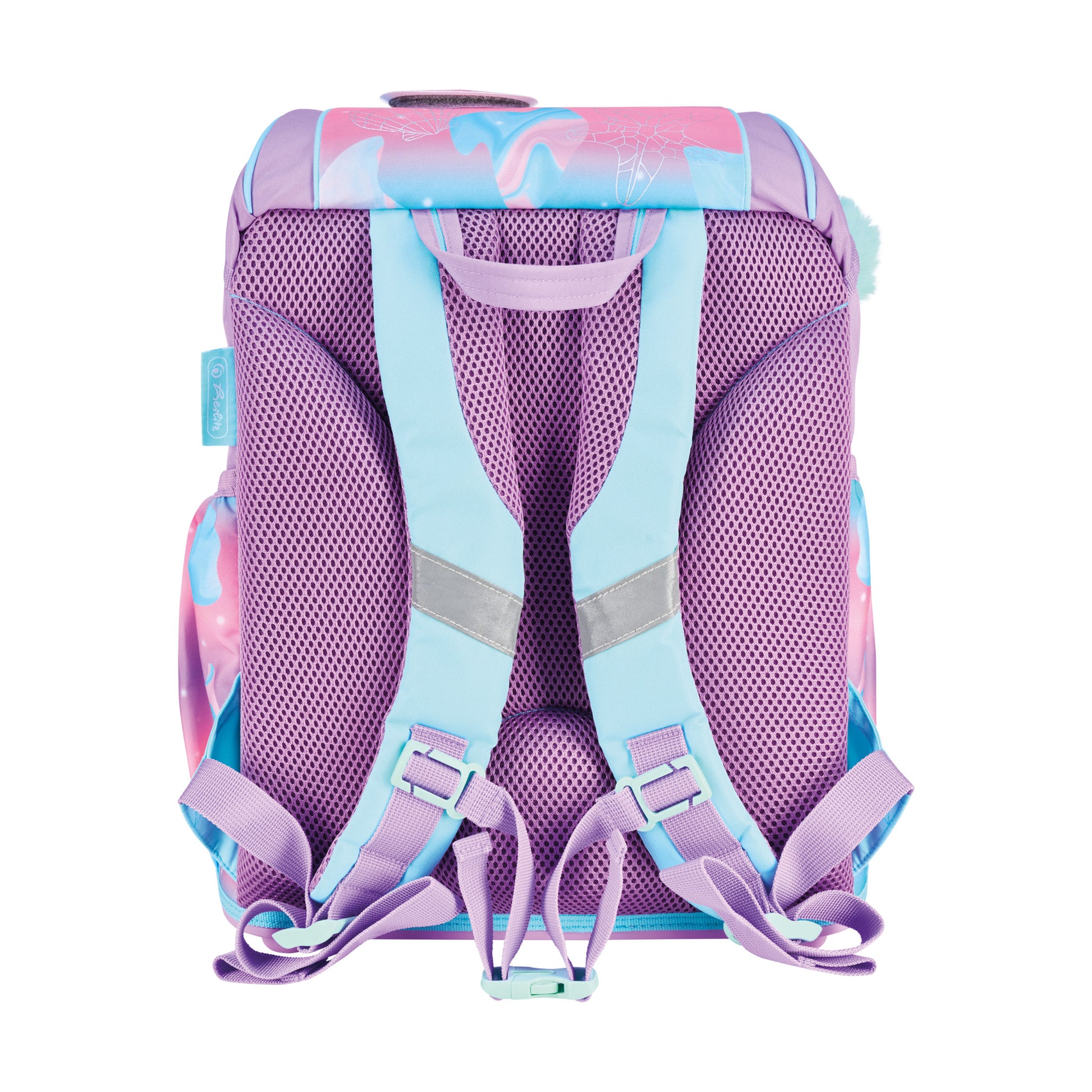 Herlitz UltraLight Plus – Schulrucksack-Set 4-teilig, Meerestiere, 16 l, 28×36×21 cm