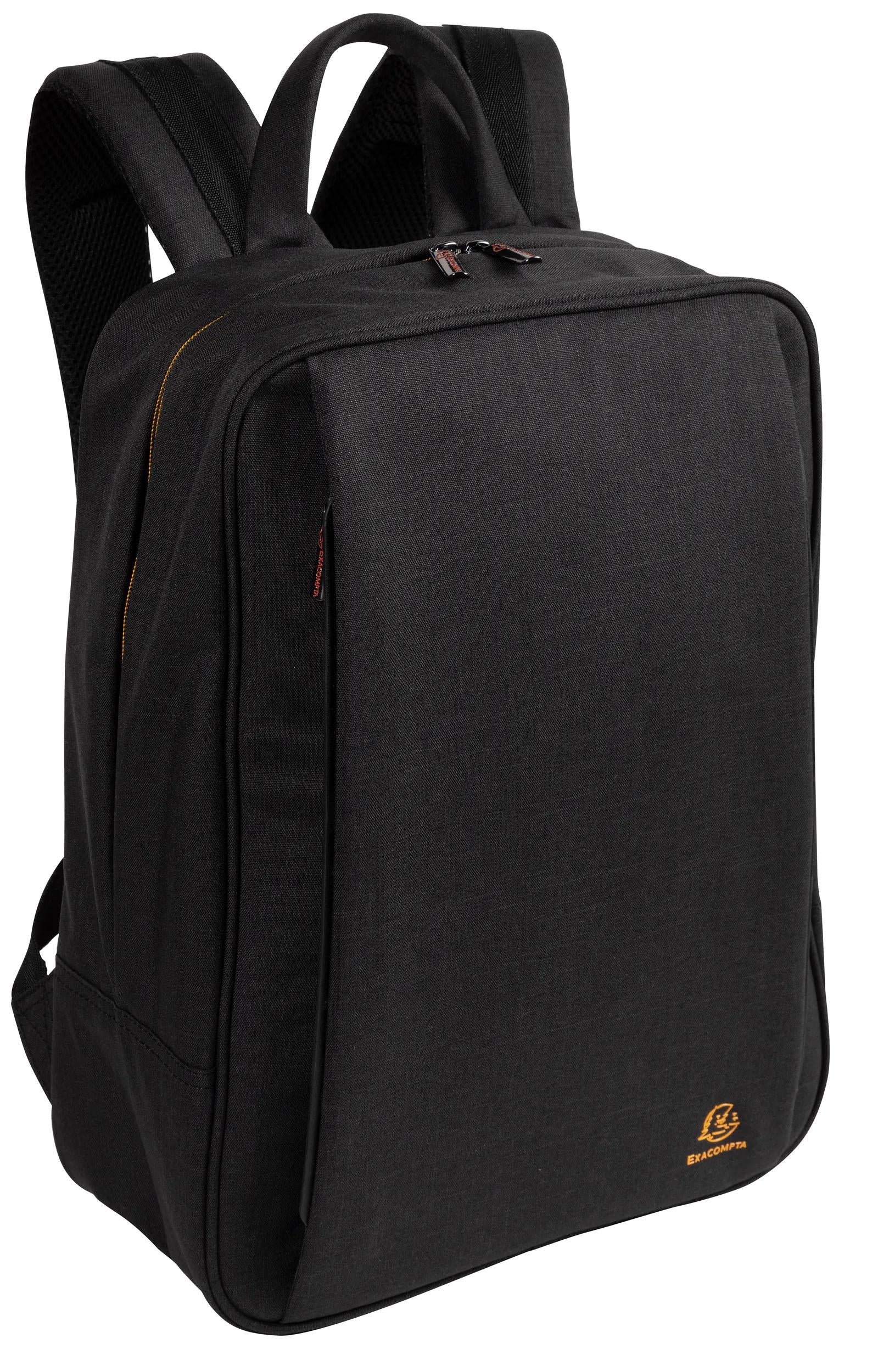 Exacompta City-Rucksack Exactive Smart – wasserabweisend, rPET-Polyester – Schwarz, 320 × 410 × 150 mm