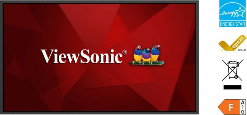 Viewsonic CDE43G3-1C – Signage-Display, 43", Ultra HD 4K, 500 cd/m², 24/7