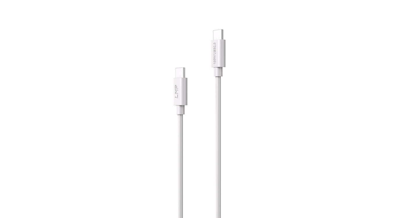 LMP USB-C auf USB-C Kabel – USB 2.0 (480 Mbit/s) – 2 m – PD 100 W – für iPhone 15 und mehr