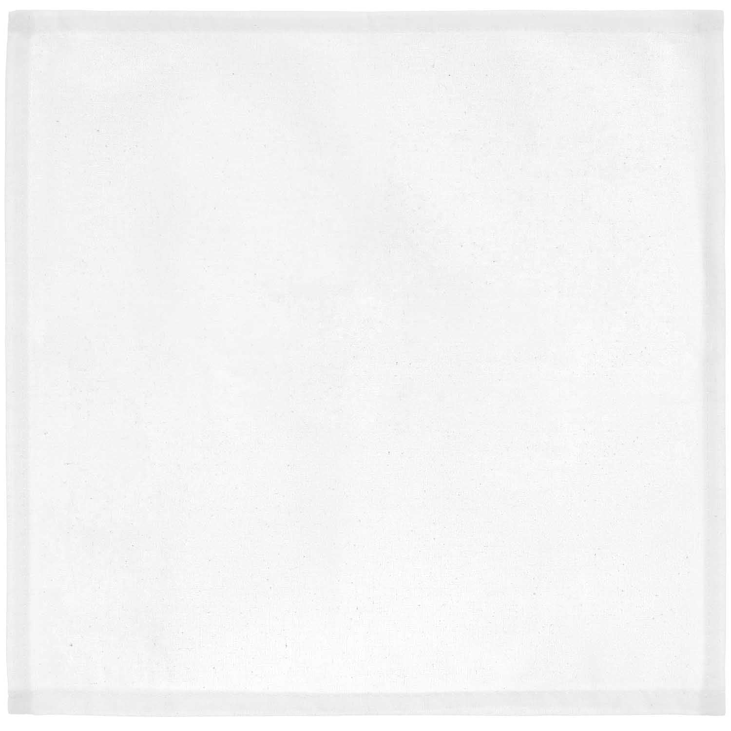 Rico Design Stoffserviette Weiss – 45 × 45 cm, Baumwolle – 2-er-Set