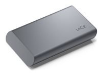 LaCie Mobile SSD Secure 2 TB Grau – USB-C 3.2 Gen 2, 1'050 MB/s