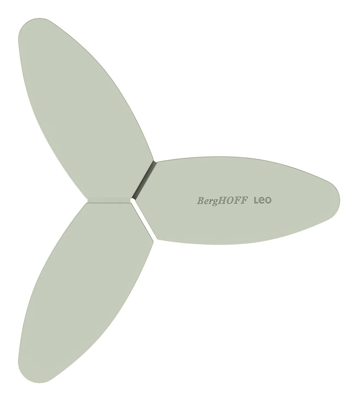 BergHOFF Leo – Teekannen-Untersatz Silikon, Ø 24 × H 0,7 cm, magnetisch, zusammenklappbar, grün