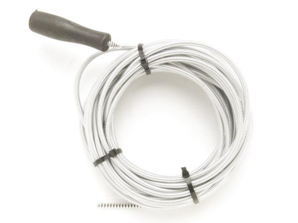 Toolland 1911-10 Rohrreinigungsspirale – 10 m × 7 mm – für Waschbecken – PVC