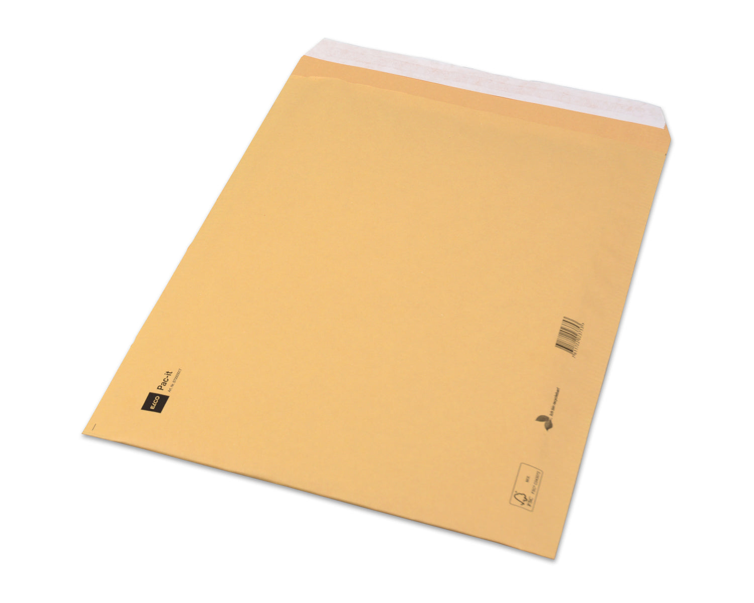 Elco Papierpolstertasche – 250 × 350 mm, braun, FSC-zertifiziert, selbstklebend – 100 Stück