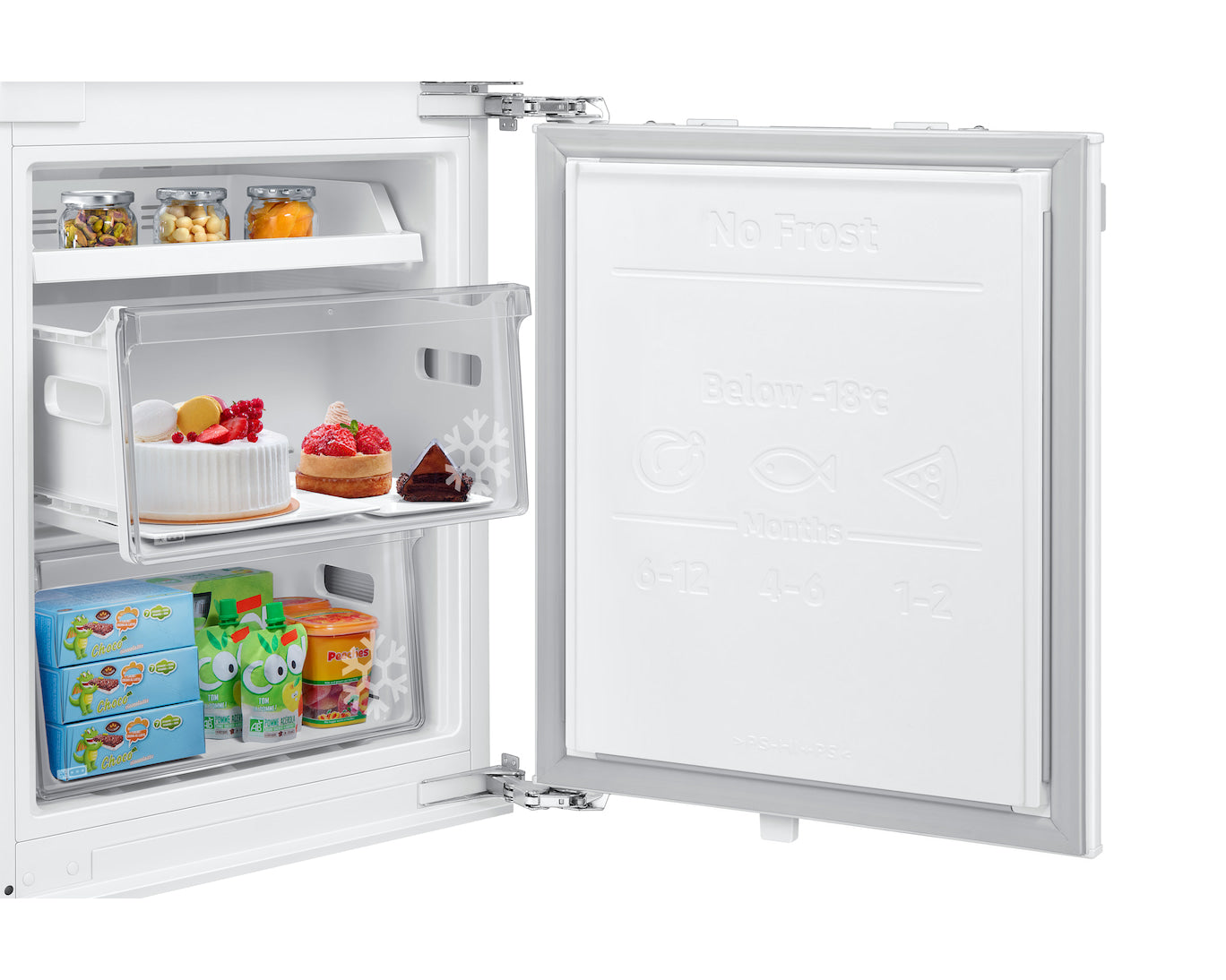 Samsung Kühl-Gefrierkombination BRB6000 – 264 l, 230 V, doppelte Kühlung, Energieeffizienzklasse D