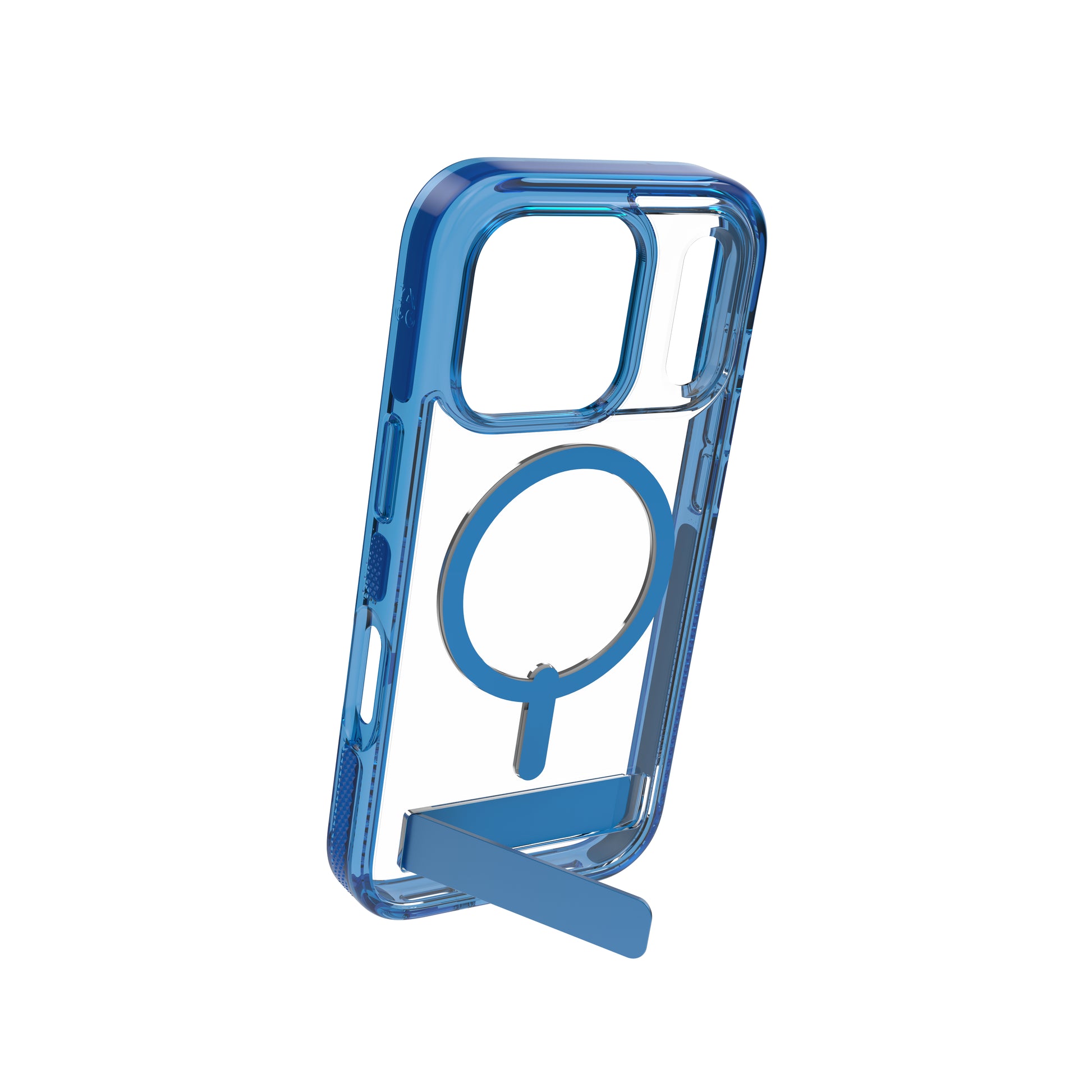 ZAGG Santa Cruz Snap Backcover – für Apple iPhone 17 Pro – Graphen, Blau/Transparent, bis 4 m sturzsicher