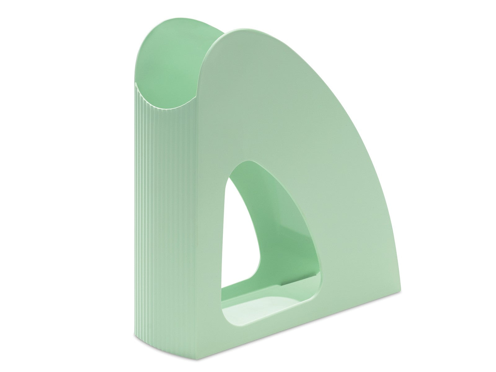 HAN Re-Loop 16218-886 Stehsammler – für A4/C4, grün, Polypropylen (PP), B 76 × H 256 × T 239 mm, 6er-Set