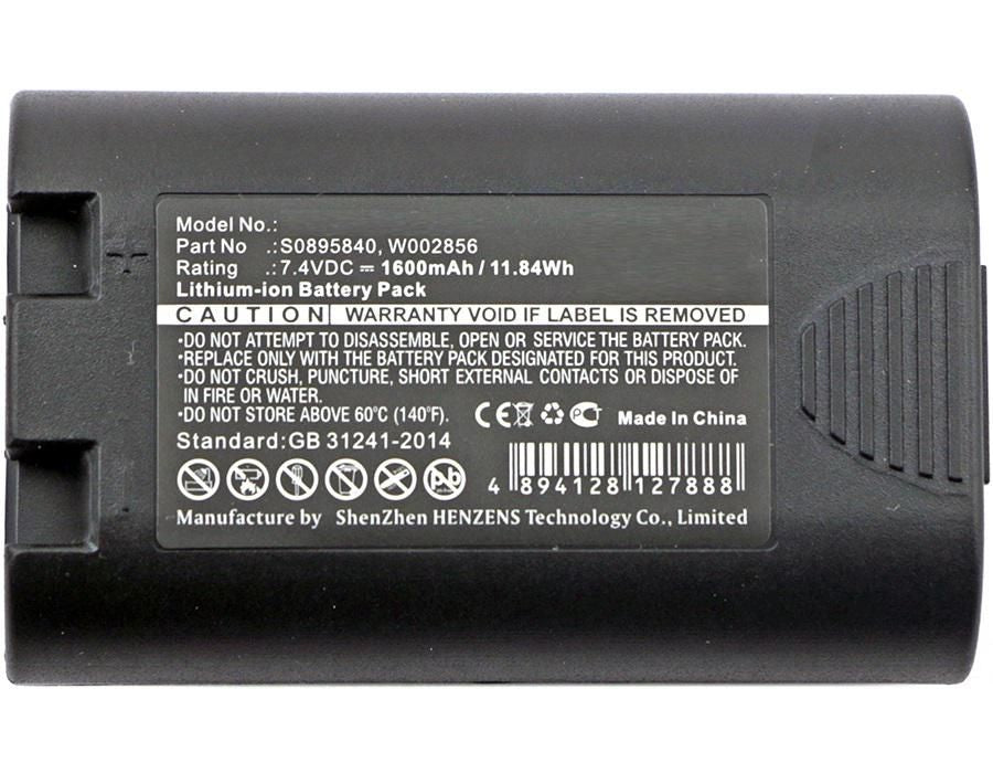 CoreParts Akku – MBXPR-BA001, für DYMO-Drucker, Li-Ion 7,4 V / 1'600 mAh / 11,8 Wh