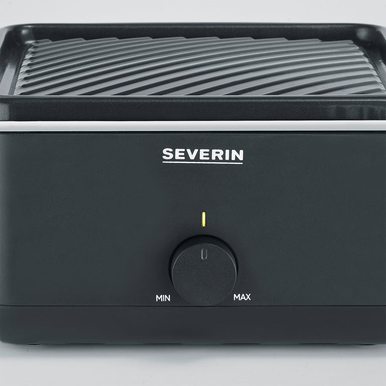 Severin Raclette RG 2360 – 4 Personen, Keramik-Grillplatte, 800 W – schwarz